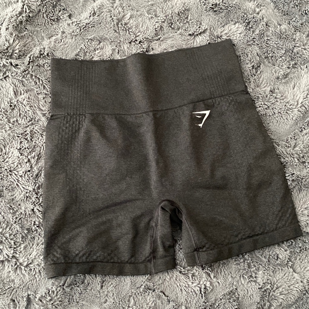 Gymshark seamless black shorts medium